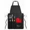 BBQ apron with BBQ tools - DONAU EAST - Anteprima 3
