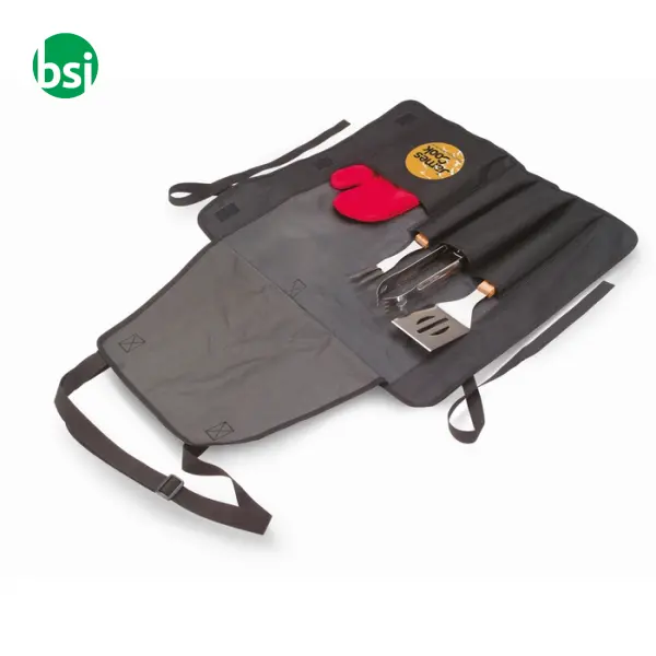 BBQ apron with BBQ tools - DONAU EAST -  6