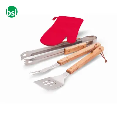 BBQ apron with BBQ tools - DONAU EAST - Immagine 7