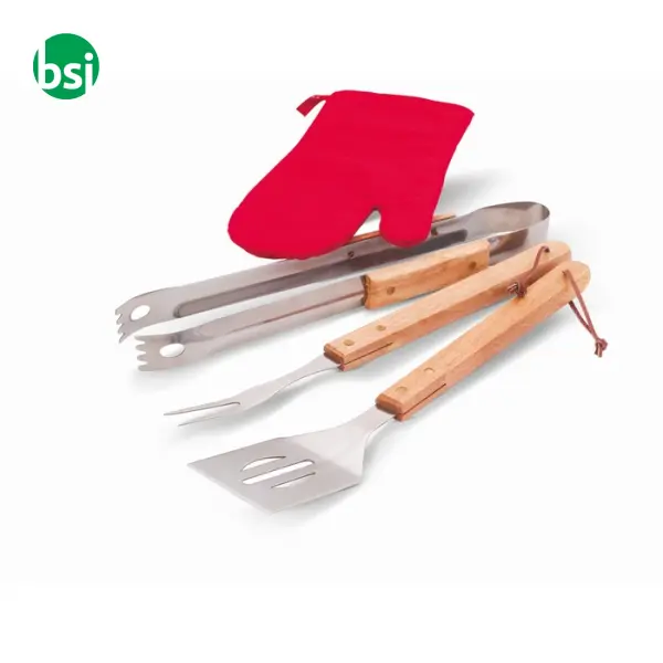 BBQ apron with BBQ tools - DONAU EAST -  7