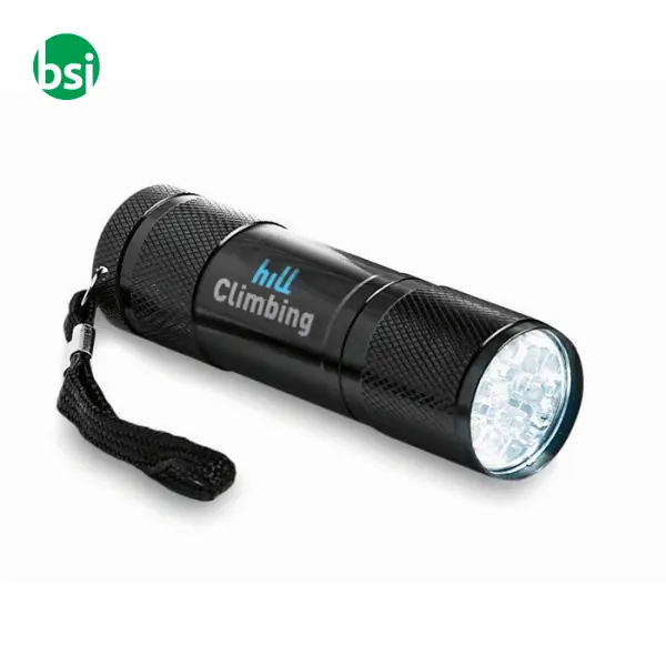 LED torch in tin box - LED PLUS -  9