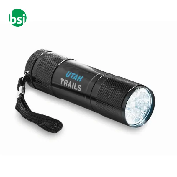 LED torch in tin box - LED PLUS -  10