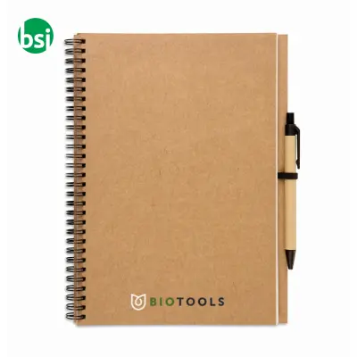 Recycled notebook and ball pen  - BLOQUERO PLUS - Immagine 4