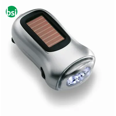 Dual powered dynamo torch - DYNASOL - Immagine 3