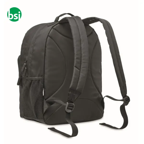 300D RPET laptop backpack - VALLEY BACKPACK -  5