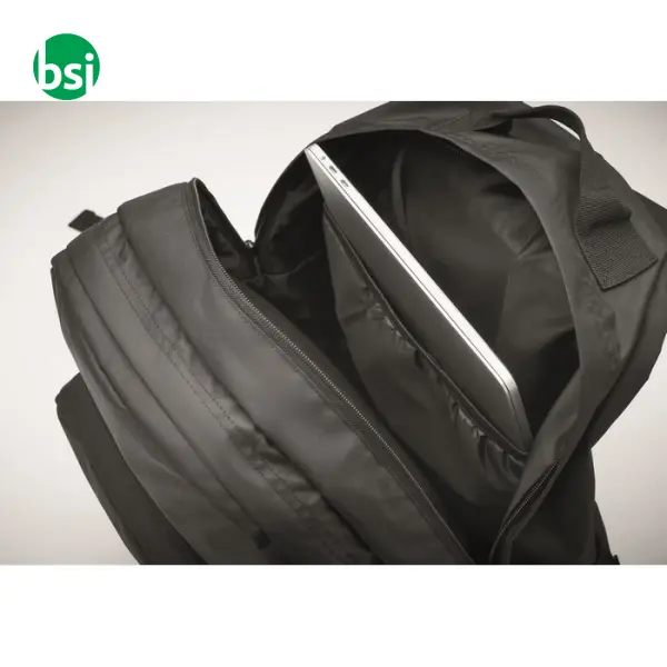 300D RPET laptop backpack - VALLEY BACKPACK -  7
