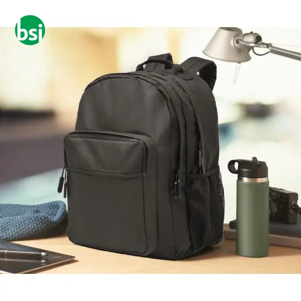 300D RPET laptop backpack - VALLEY BACKPACK -  2