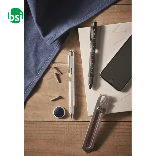 Spirit level pen with ruler - RETOOL -  2