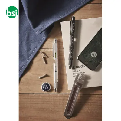 Spirit level pen with ruler - RETOOL - Immagine 3