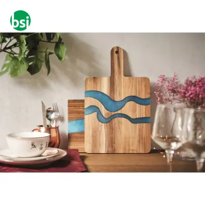 Acacia wood serving board - AZUUR - Immagine 4