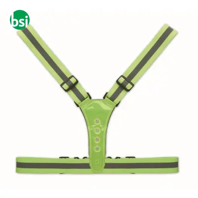 Reflective body belt with LED - ROUNDVISIBLE - Immagine 4