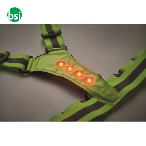 Reflective body belt with LED - ROUNDVISIBLE -  7