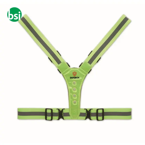 Reflective body belt with LED - ROUNDVISIBLE -  2