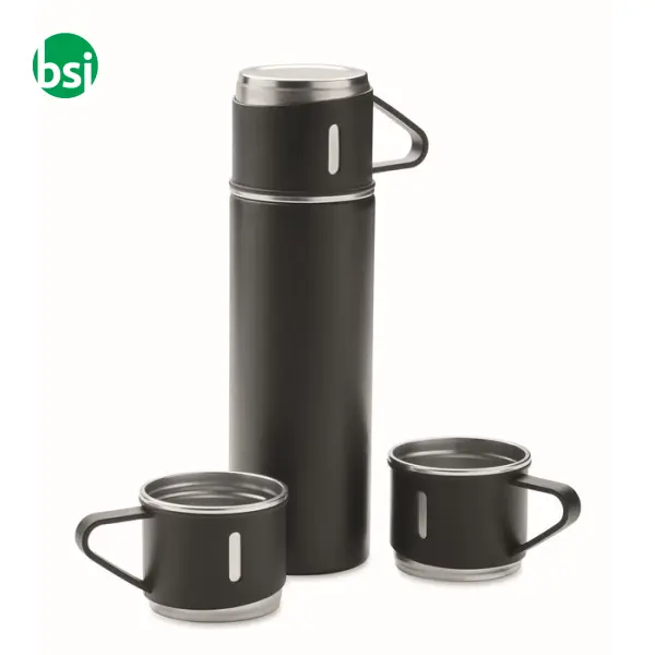 Double wall bottle and cup set - SHARM -  1