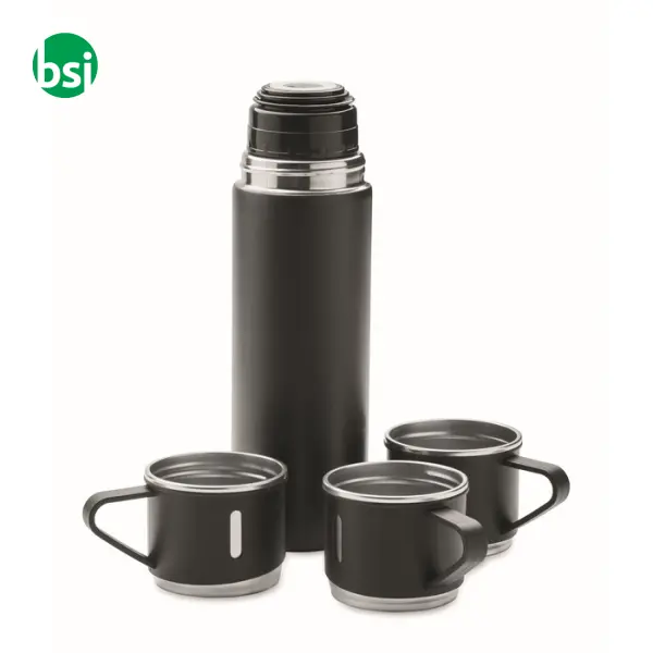 Double wall bottle and cup set - SHARM -  6