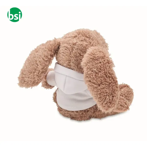 Bunny plush wearing a hoodie - BUNNY -  4