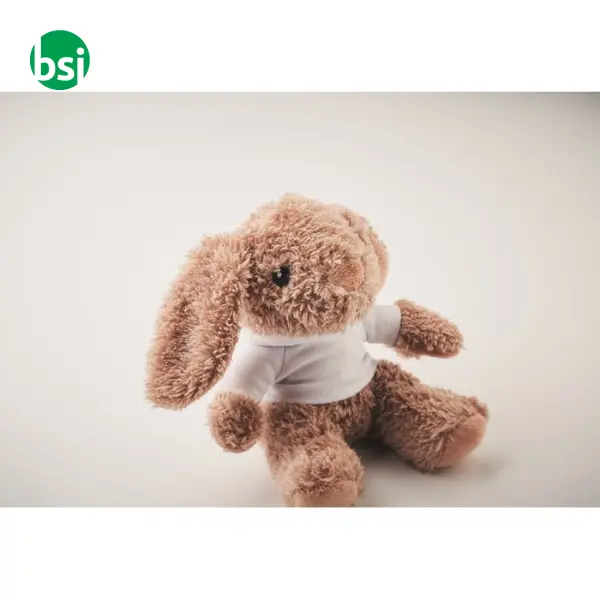 Bunny plush wearing a hoodie - BUNNY -  5