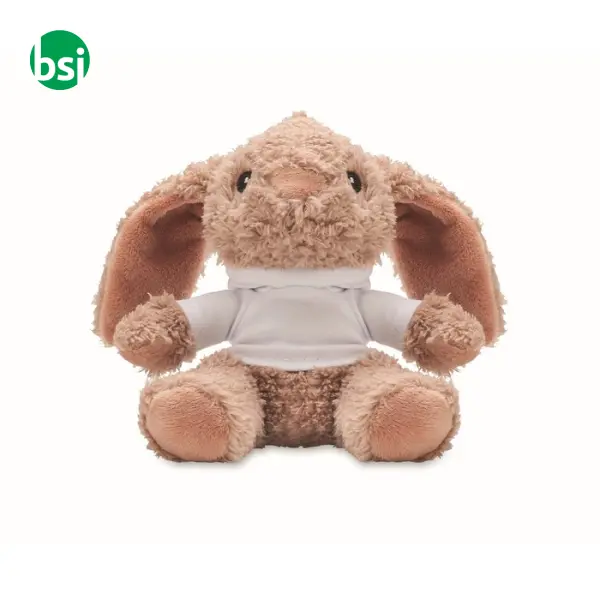 Bunny plush wearing a hoodie - BUNNY -  6