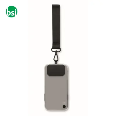 Polyester phone wrist strap - CELESTE - Immagine 4
