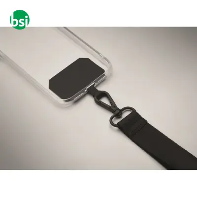 Polyester phone wrist strap - CELESTE - Immagine 5