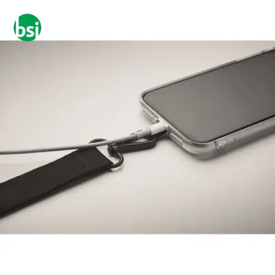 Polyester phone wrist strap - CELESTE - Immagine 6