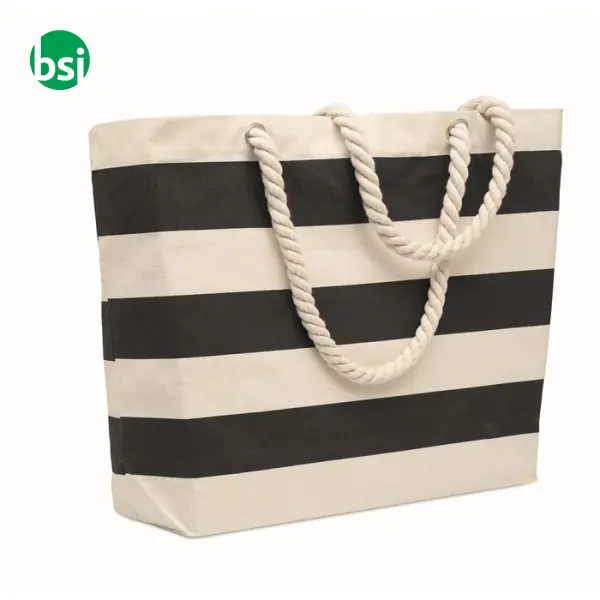 Cotton beach bag 220 gr/m² - HEAVEN STRIPE -  13