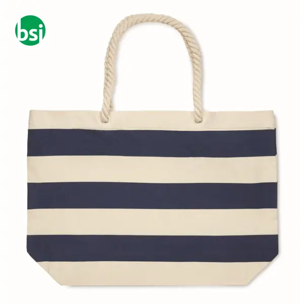 Cotton beach bag 220 gr/m² - HEAVEN STRIPE -  7