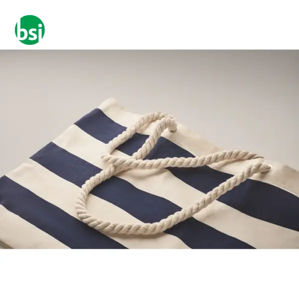 Cotton beach bag 220 gr/m² - HEAVEN STRIPE -  8
