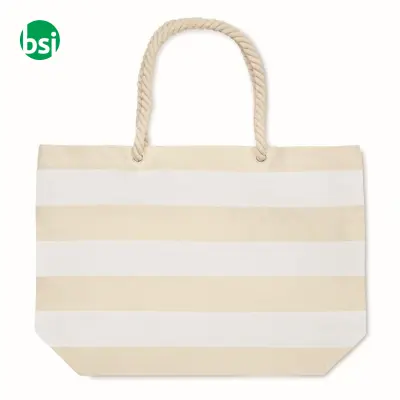 Cotton beach bag 220 gr/m² - HEAVEN STRIPE - Immagine 10