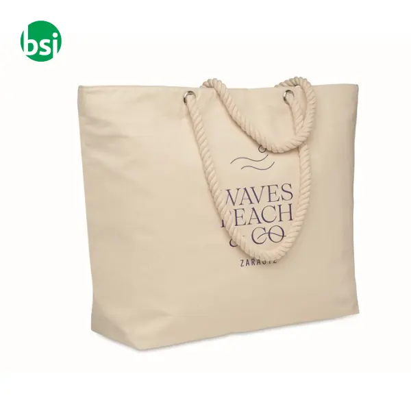 Beach cooler bag in cotton - HEAVEN -  2