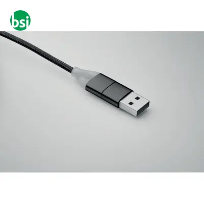 4 in 1 charging cable type C - BLUE - Immagine 6