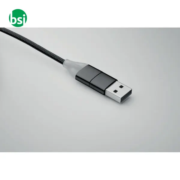4 in 1 charging cable type C - BLUE -  6