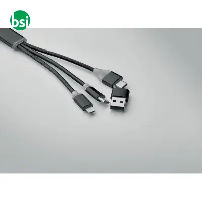 4 in 1 charging cable type C - BLUE - Immagine 11