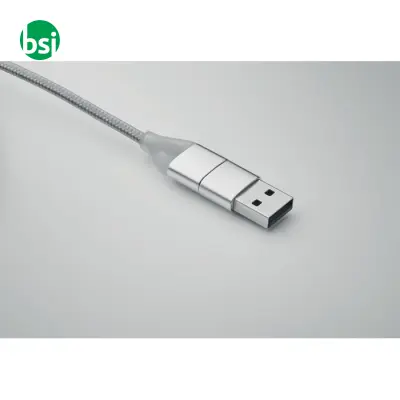 4 in 1 charging cable type C - BLUE - Immagine 20