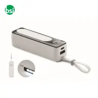 5000 mAh power bank with COB - POWLIGHT
