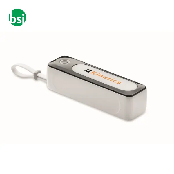 5000 mAh power bank with COB - POWLIGHT -  3