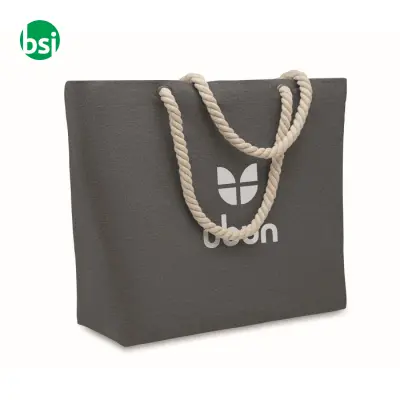 Cord handle beach bag 220gr/m² - MARE - Immagine 2