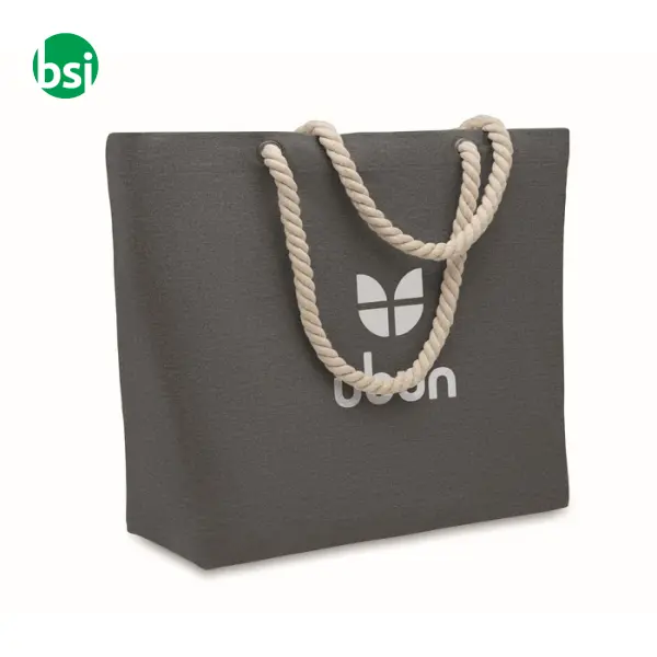 Cord handle beach bag 220gr/m² - MARE -  2