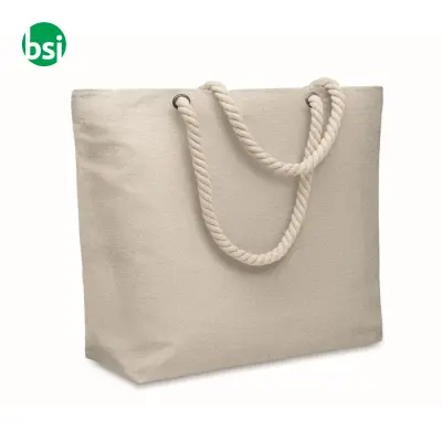 Cord handle beach bag 220gr/m² - MARE - Immagine 12