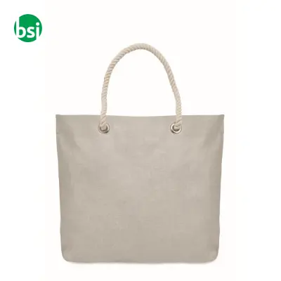 Cord handle beach bag 220gr/m² - MARE - Immagine 8