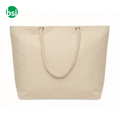 Cord handle beach bag 220gr/m² - MARE - Immagine 10