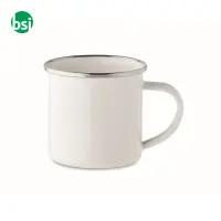 Enamel layer sublimation mug - PLATEADO S
