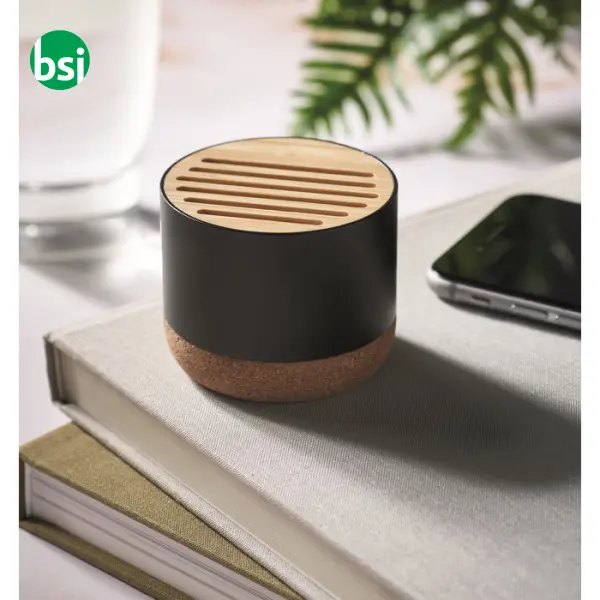 Cork and aluminium speaker - RUMBA -  2