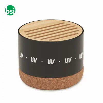 Cork and aluminium speaker - RUMBA - Immagine 6