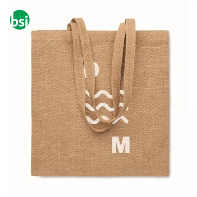 Jute long handled shopping bag - ZOLANG - Immagine 4