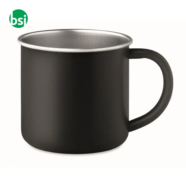 Recycled stainless steel mug - CARIBU -  16