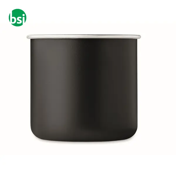 Recycled stainless steel mug - CARIBU -  3