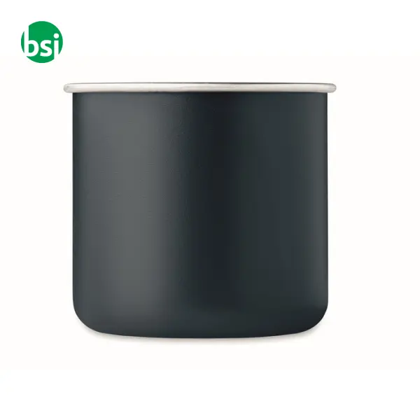 Recycled stainless steel mug - CARIBU -  14