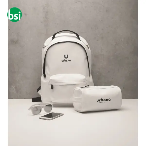 Laptop 15'' soft PU backpack - BAI BACKPACK -  10