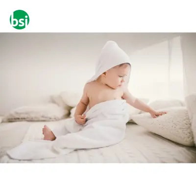 Cotton hooded baby towel - HUGME - Immagine 2